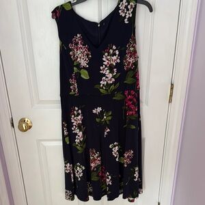 Tommy Hilfiger Blue Midi Sundress Cowl Neck Sleeveless